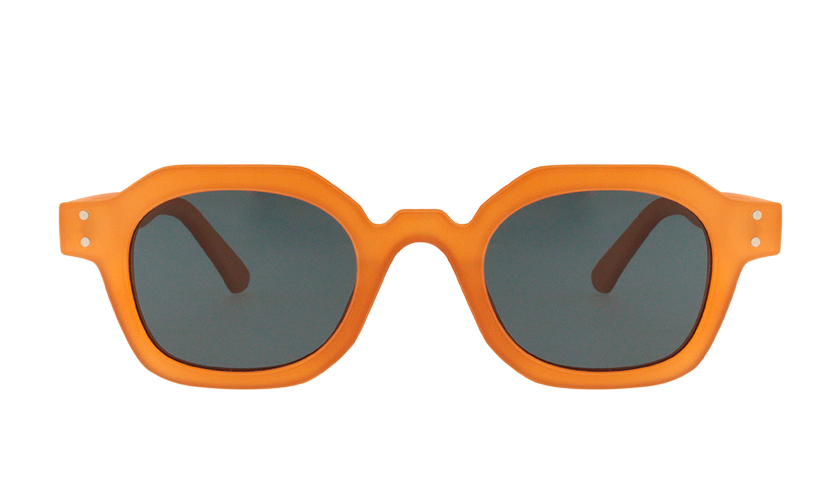 ChaRlie-b☆ BOY NARANJA- Gafas de sol hexagonales | Charly Therapy
