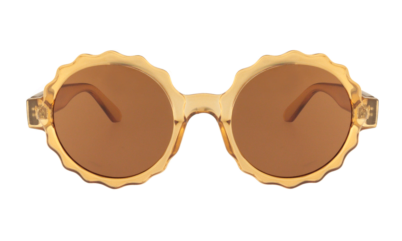 Chaîne De Lunettes En Acrylique Ambre - Collier Élégant Pour Lunettes & Masques - 70 Cm - Femme