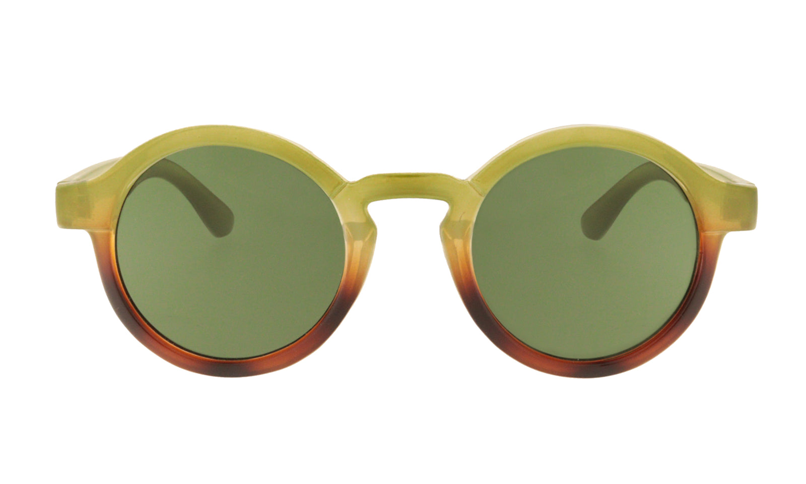 Belmont pistacchio - gafas de sol redondas unisex | Charly Therapy