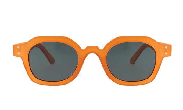 ChaRlie-b☆ BOY NARANJA- Gafas de sol hexagonales | Charly Therapy