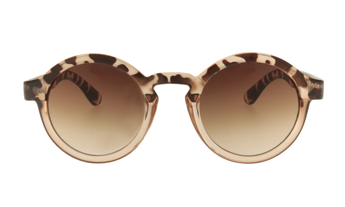 Gafas de sol vintage para mujer grandes lentes redondas de vidrio negro  marrón Gafas de sol para mujer grandes redondas marrón negro hippie hipster  Made in Italy -  México